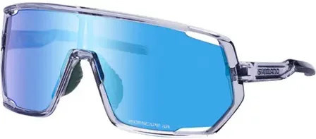 Shimano Technium 2 Sonnenbrille, Unisex, Vollrand, Kunststoff, grau, blau - Bild 1