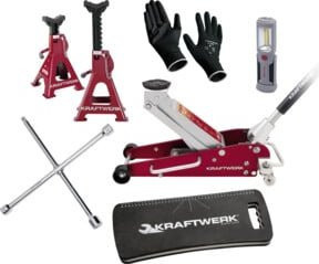 Kraftwerk Universal-Radwechsel-Satz 3981 in Rot - Bild 1