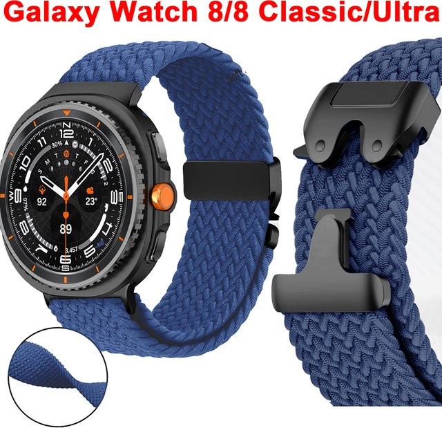 Geekthink Uhrenarmband Textil/NATO, Schwarz, Unisex - Bild 1