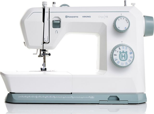 Husqvarna Viking Onyx 15 Mechanische Nähmaschine mit 23 Stichen und integriertem Nadeleinfädler - Bild 1
