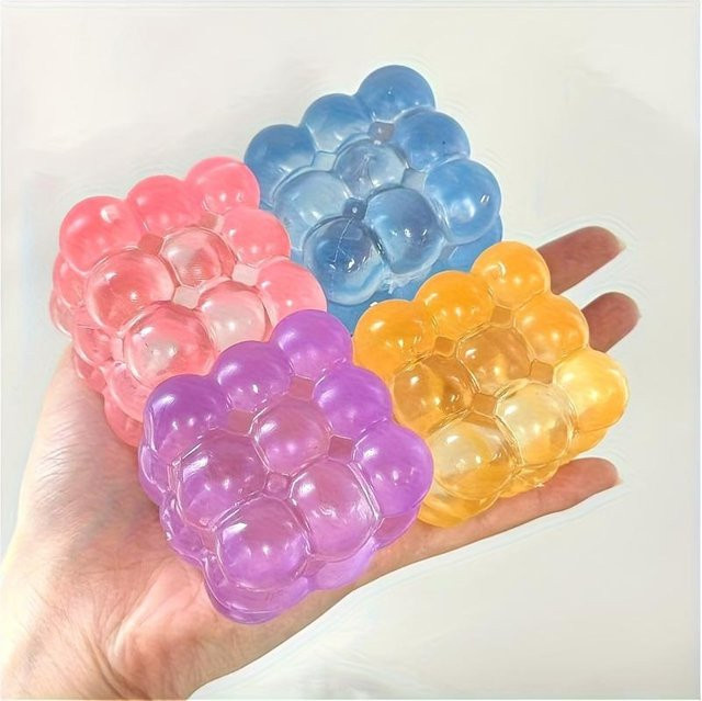 BC Pet Supplies Trauben Squishy Stressball, weiches sensorisches Spielzeug - Bild 1