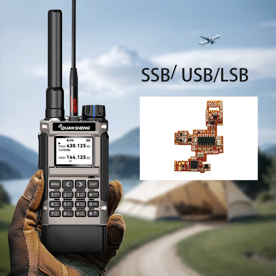 IOTCU V1.2B Bluetooth und Kurzwellen-SSB PCB Mod-Kit für Quansheng UV-K1 K18 Walkie-Talkie zur HF AM FM SSB USB LSB Aufrüstung - Bild 2