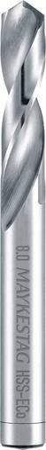 Alpen HSS-E Metall-Spiralbohrer mit Cobalt, Durchmesser: 3,2 mm, Gesamtlänge: 49 mm, Farbe: Silber - Bild 1