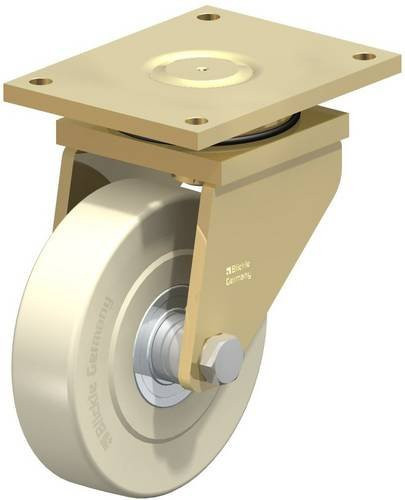 Blickle Lenkrolle LS-GSPO 250K in Beige mit 250 mm Rad-Durchmesser und 5000 kg Tragfähigkeit - Bild 1