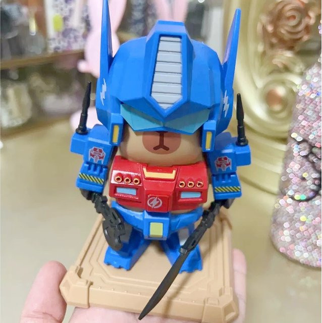 Bandai Gundam Capibara Rx-78-2, Magnetische Dekorative Capybara Figuren, Einzelfigur - Bild 1