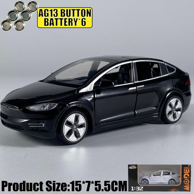 Linyi X AWD Mittelgroßer Luxus-SUV, Modellauto, 1:32, Metall, Schwarz - Bild 1