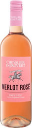 Chevalier de Fauvert Merlot IGP Roséwein 2024 halbtrocken fruchtig und aromatisch - Bild 1