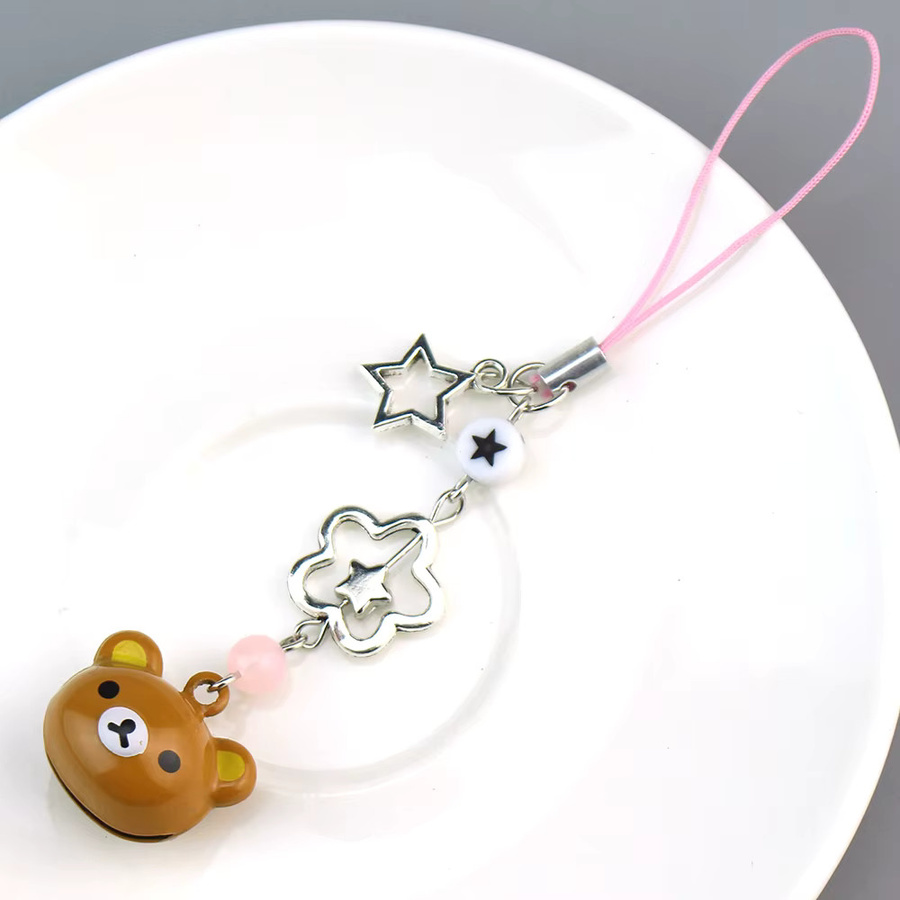 YUMEI Schlüsselanhänger Rilakkuma, Stern, Unisex - Bild 2