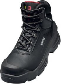 Uvex Sicherheitsschuhe Stiefel 3 S3 Schwarz Größe 36 Weite 10 - Bild 1