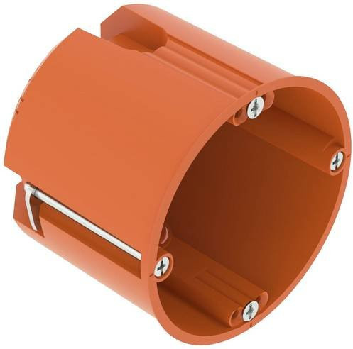 OBO Bettermann Hohlwand-Geräte-Verbindungsdose orange, 25 Stück, Durchmesser: 6,8 cm, Tiefe: 6,1 cm - Bild 1
