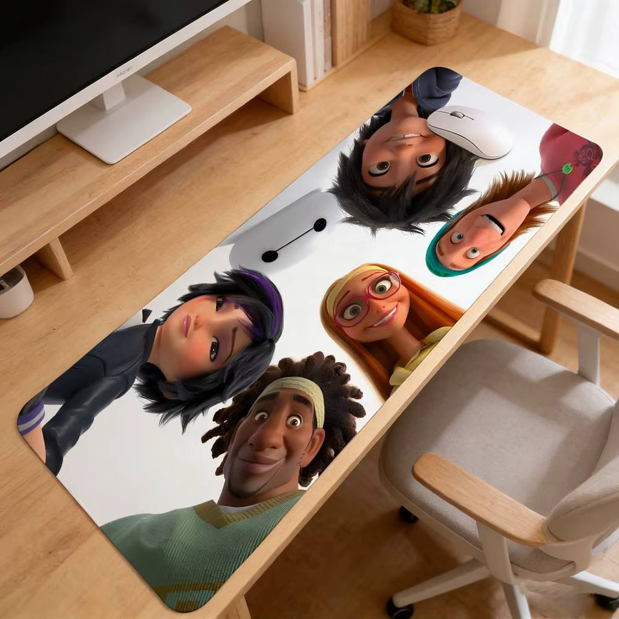 Moetch B-Big H-Hero 6 Gaming-Mauspad Sakura Anime Design, Mehrfarbig - Bild 4