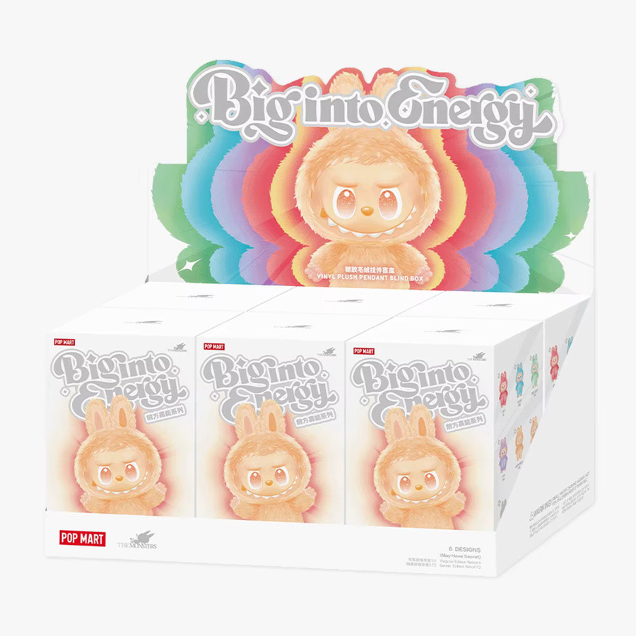POP MART THE MONSTERS Big into Energy V3, Plüschpuppe, Mystery Box - Bild 4