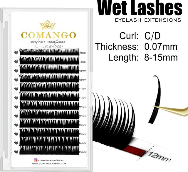 CoMango Wimpernverlängerung, Black, Natürlich, Unisex - Bild 1