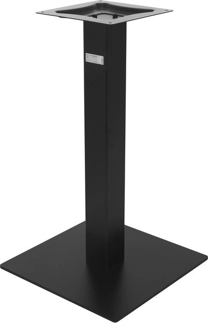 ML-Design Tischgestell Single Schwarz aus pulverbeschichtetem Stahl, Höhe: 72 cm, B/T: 43 x 43 cm - Bild 2