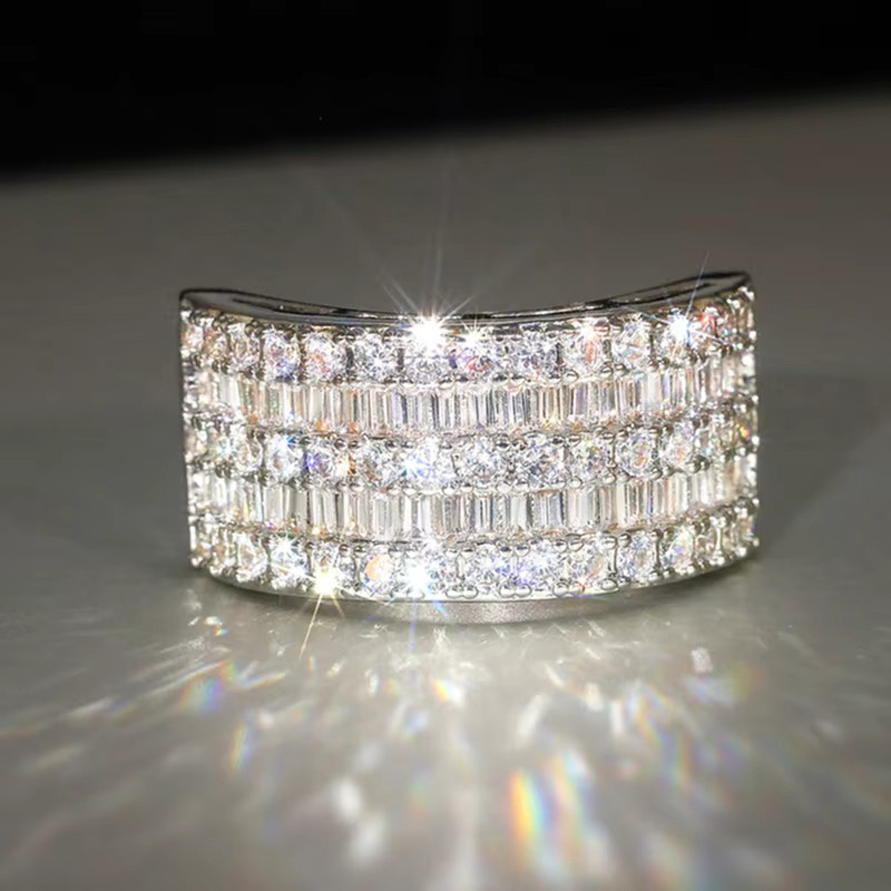 Huitan Damenring, Silber, Zirkonia - Bild 2