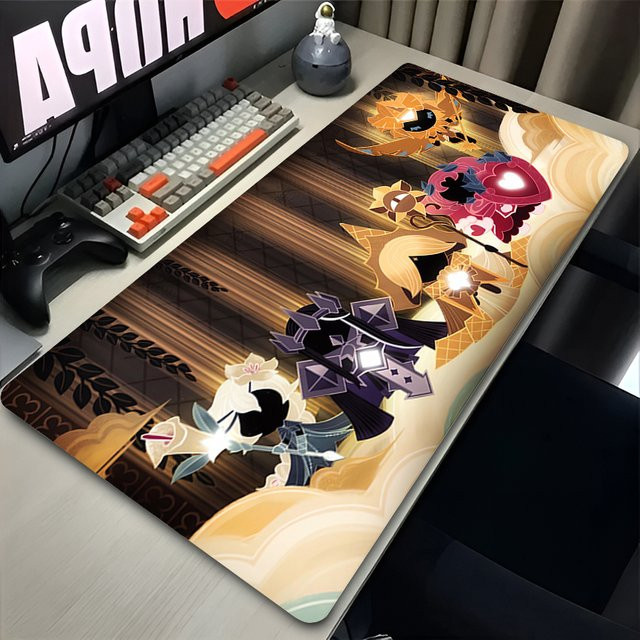 Potdemiel Gaming-Mauspad Cookies Run Kingdom Multicolor, B/T: 90 x 40 cm - Bild 1