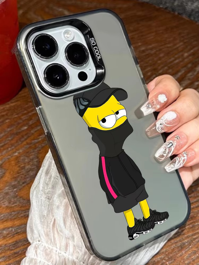 Rap Singer Handyhülle Aurora Laser Design für iPhone 16 15 14 13 12 11 Pro Max Plus Mehrfarbig - Bild 4