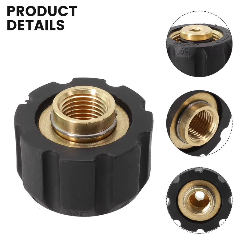 Karcher Düsenwerkzeug für HD HDS mit Schnellanschluss aus Messing und Kunststoff für 160 bar und 36 mm als Schaumlanzen-Adapter für Schaumreiniger - Bild 6