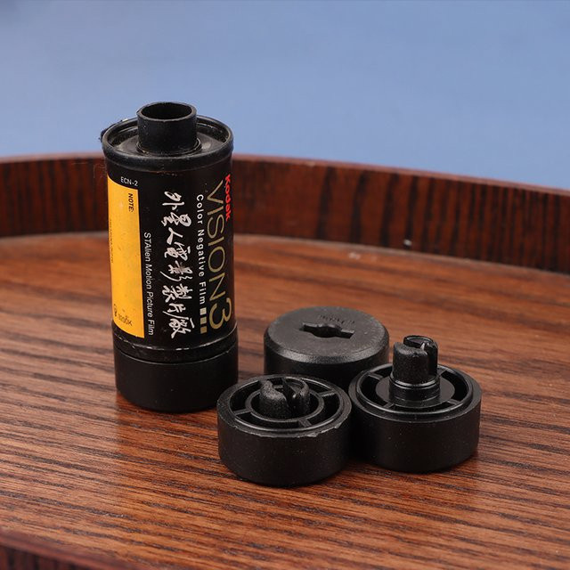 YIBAR Filmadapter Kanisterkonverter für Panoramakameras zur Umwandlung von 35 mm auf 120 Film, Schwarz - Bild 1