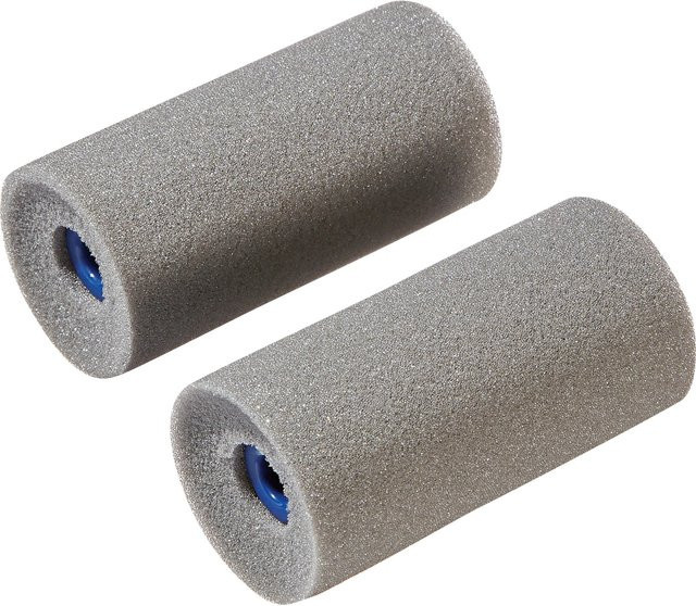 LUX-TOOLS Schaumwalze Konkav, 2 Stück, Grau, Durchmesser: 7 cm - Bild 1