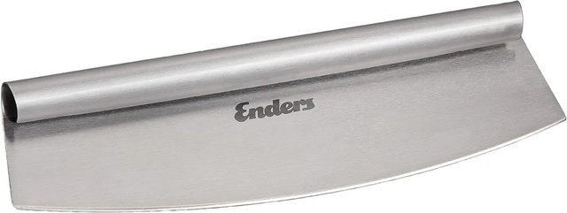 Enders Pizzaschneider aus Edelstahl in Silber mit Kunststoff-Schutzkappe, B/T/H: 35,5 x 11 x 2,5 cm - Bild 1