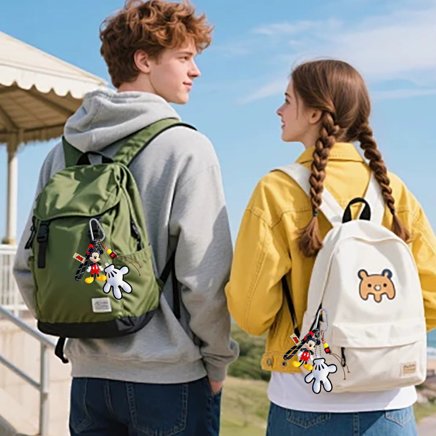 Disney Mickey Maus Schlüsselanhänger, gewebtes Band, Unisex - Bild 4