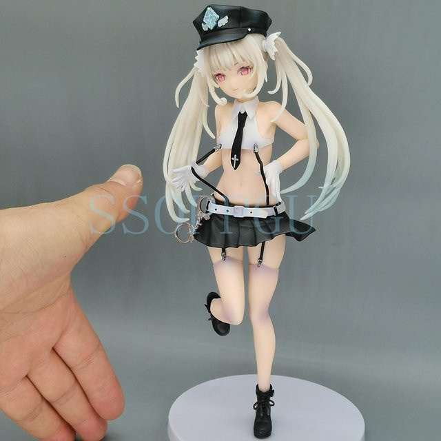 Unioncreative Coco Figur, Anime Mädchen, Polizei, 23cm, beige - Bild 1