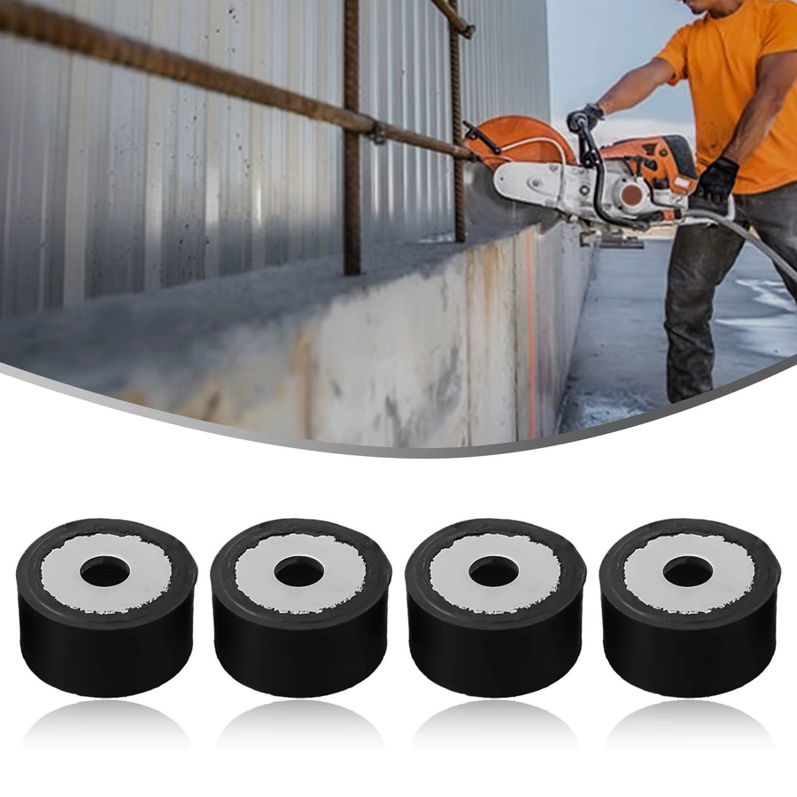 VIBRATITE 4er Set Gummipuffer als Ersatzteile kompatibel mit Trennsägen TS410 TS420 TS510 TS700 TS760 und TS800 - Bild 3