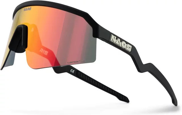 Naos Sonnenbrille, randlos, schwarz, Unisex, Kunststoff - Bild 1