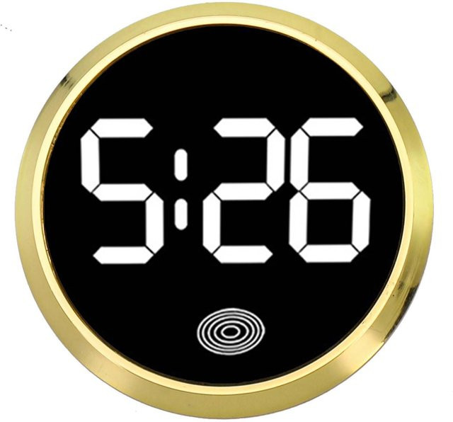 Leuchtende Auto-Uhr für Fahrzeuge in Schwarz, Rose Gold, Silber oder Gold - Bild 1