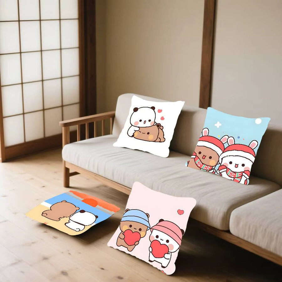 B-BUBU D-DUDU Kissenbezug im nordischen Vintage-Stil für Sofa und Wohnzimmer - Bild 2