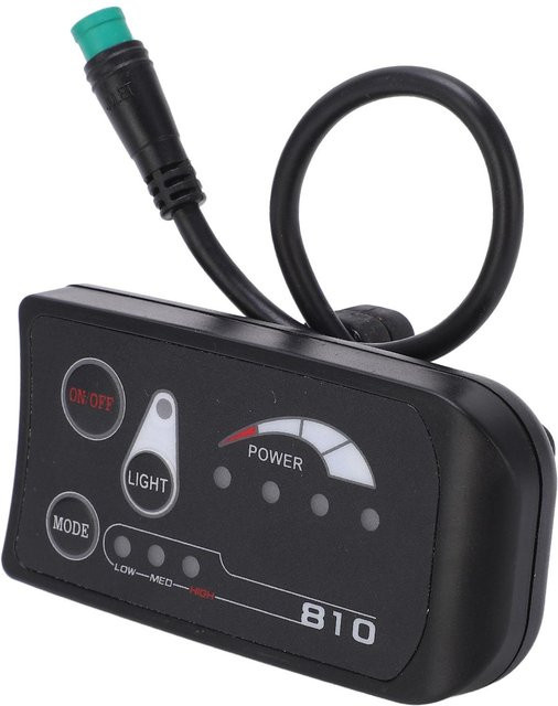S810 LED Display Messgerät für Elektrofahrrad Modifikation, Wasserdicht, Weiß - Bild 1