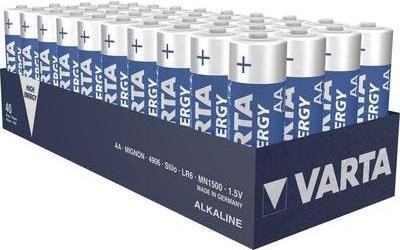 Varta Mignon AA Batterie Alkali-Mangan High Energy 1.5 V, 40 Stück, Blau - Bild 1