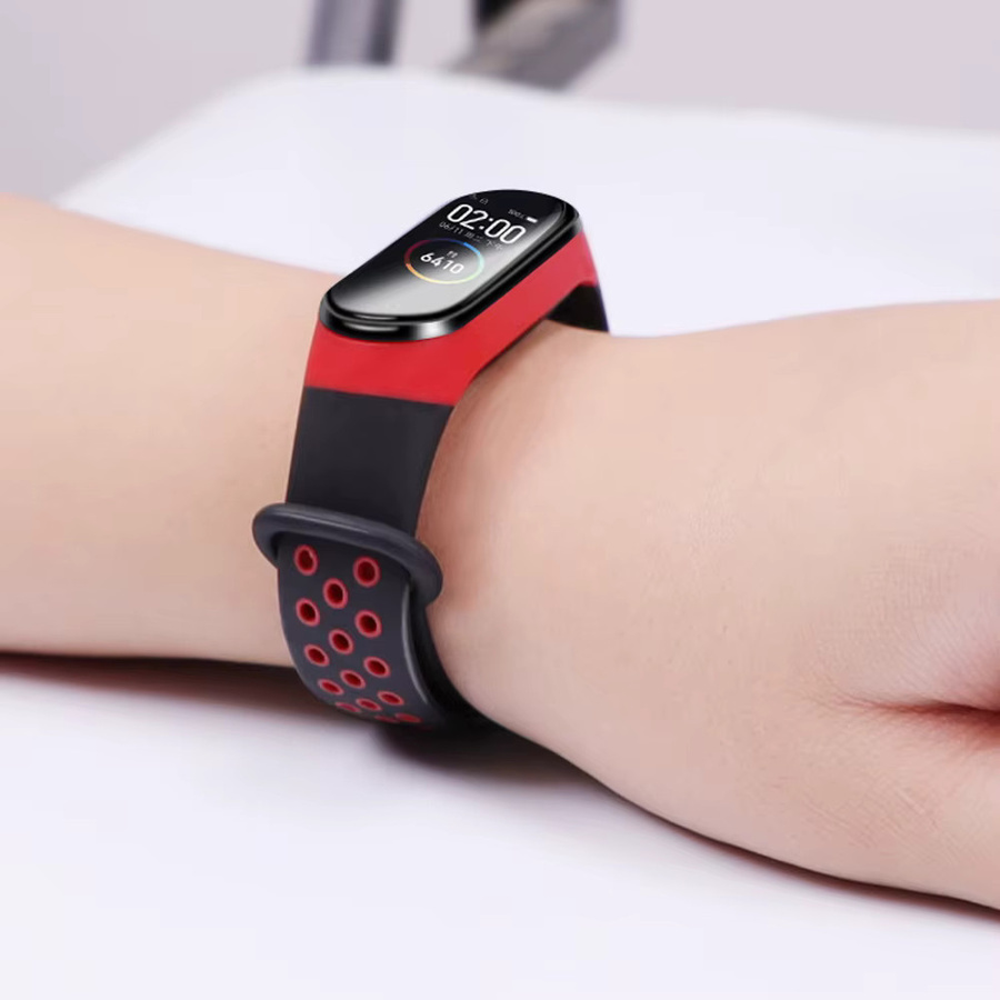 Xiaomi Uhrenarmband Silikon, Schwarz, Unisex - Bild 3