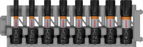 Bosch Torx Security Pro Impact Bit-Set, 8-teilig, schwarz-grau - Bild 1