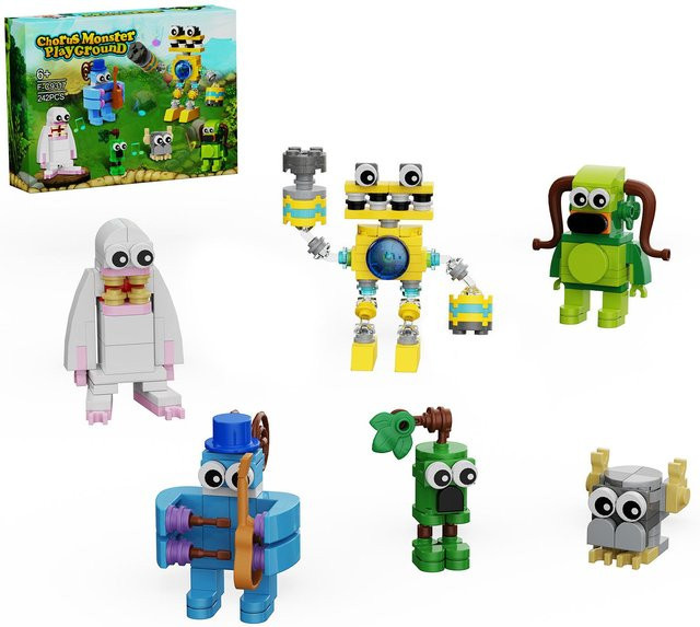 Linyi toy My Singing Monsters Wubbox Bausteinset 3-6 Jahre - Bild 1