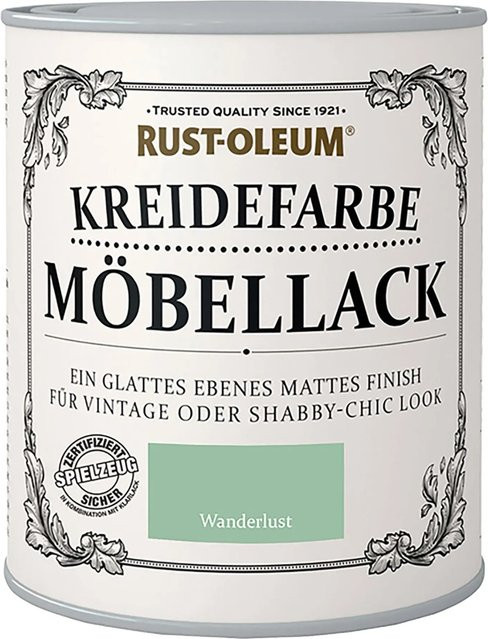Rust-Oleum Kreidefarbe Wanderlust Möbellack Grün 750 ml - Bild 1