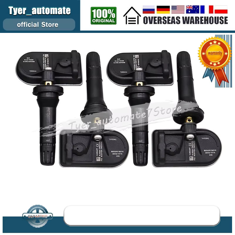 GANGLE Reifendruckkontrollsensor SA3HE-3609200B 433 MHz TPMS in Schwarz für BYD Song L EV, Tang DM-i, Han EV, E6, E9 KING, 05 Seal, 07 DM-i und Lion 07 EV - Bild 3