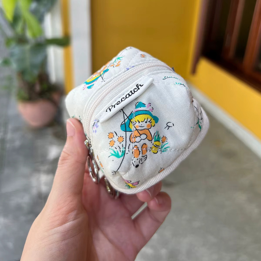 Tragbare Kopfhörertasche mit buntem Bären-Cartoon-Muster in Multicolor - Bild 2