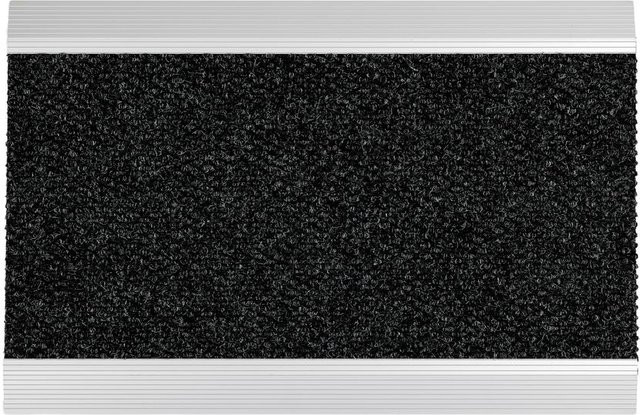 Fußmatte Astra NUB BRUSH ALU in Grau und Schwarz aus Polyamid und Aluminium, B/T: 80 x 60 cm - Bild 1