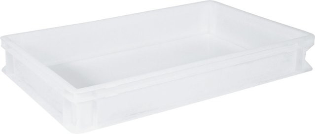 Schneider Pizzaballenbehälter aus Kunststoff, Weiß, B/T/H: 40 x 40 x 9,5 cm - Bild 1