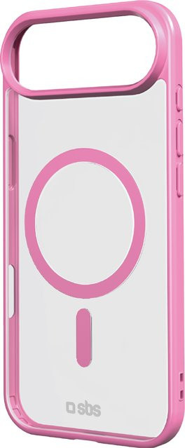 Apple Case für iPhone 17 Air mit farbigen Rändern, kompatibel mit MagSafe, Rosa - Bild 1