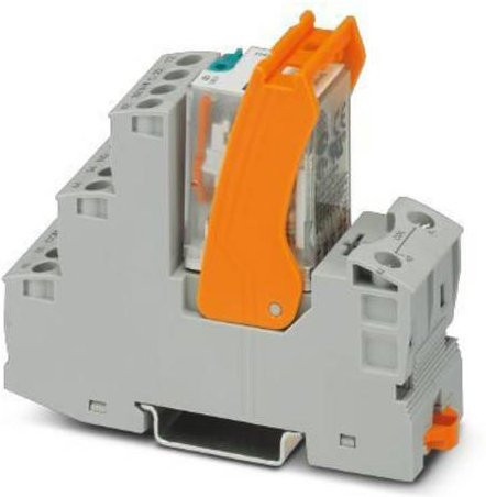 Phoenix Contact RIF-2-RSC-LDP-125DC/4X21 Relaisbaustein in Grau mit 125 V/DC Nennspannung, 6A Schaltstrom und 4 Wechsler - Bild 1