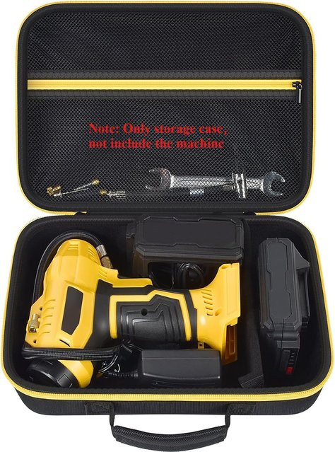 Hartschalenkoffer für AstroAI 20V MAX Reifenfüller JY16P160-18 (C2), schwarze Luftkompressortasche für kabellose Werkzeuge - Bild 1