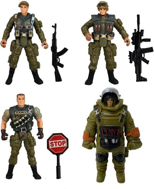 Yiran toy 1 Militär Actionfiguren Spielset 1:18 - Bild 1