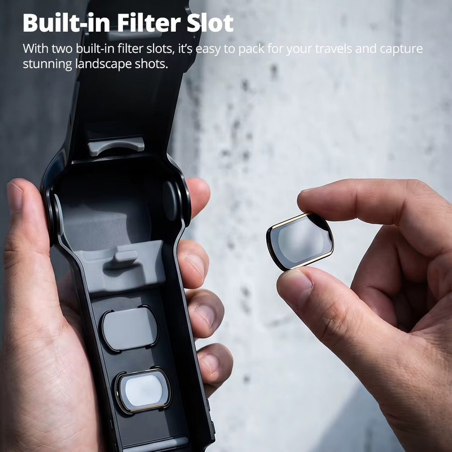 Ambitful DC01 Hartschalenkoffer für DJI Osmo Pocket 4 in Schwarz mit Objektiv- und Bildschirmschutz - Bild 3