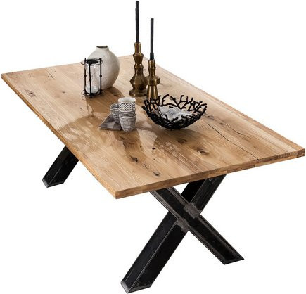 SIT Tisch TABLES & CO aus Holz in Wild Oak Braun, Höhe: 75 cm, Tiefe: 100 cm