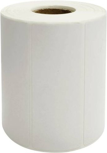 Renkforce Thermodirekt Etiketten Rolle Weiß, Vielzweck-Papieretiketten, B: 75 mm, H: 30 mm, 800 Stück - Bild 1