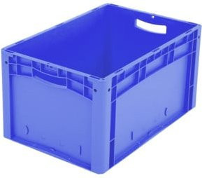 Bito Eurostapelbehälter XL mit Doppelboden in Blau, B/T/H: 60 x 40 x 32 cm - Bild 1