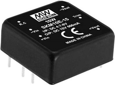 MEAN WELL SKM10E-15 Netzteil und Spannungsumwandler in Schwarz - Bild 1